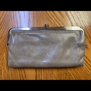 HOBO Lauren wallet - taupe - VGUC